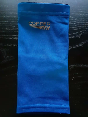 Copper Fit Ankle Sleeve live limitless by HSN in Blue, Size Medium. - Image 1 of 2