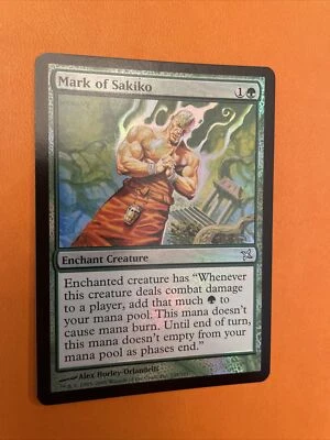 MTG - Mark Of Sakiko - FOIL - Betrayers of Kamigawa - NM/MT - Brandy New! - Image 1 of 2