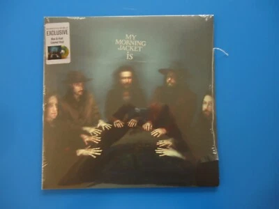 My Morning Jacket Is LP (2025) NEW Blue & Rust Vinyl Shrink Wrap Tear Foto 1 de 4