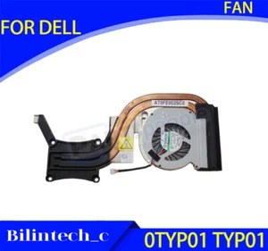 FOR DELL Latitude E6420 CPU FAN Heatsink For Discrete Nvidia 0TYP01 07MJYV - Picture 1 of 3