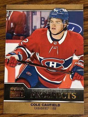 2021-22 Skybox Metal Universe NHL Premium Prospects PP-1 Cole Caufield - Image 1 of 2