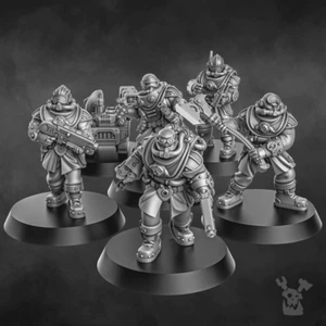 Navy Special Forces (14)  - by DakkaDakka Miniatures | Grimdark | - Picture 1 of 9