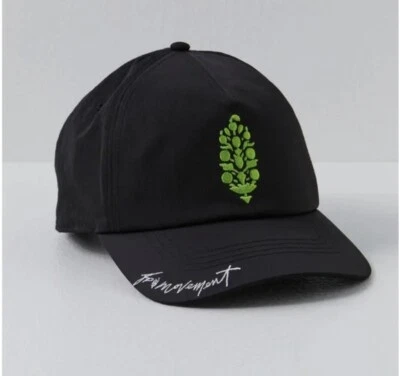 Free People Movement Go Bog Nylon Logo Baseball Cap Black Snap-back - Image 1 of 4