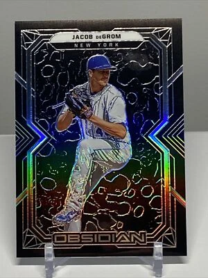 2022 Chronicles Baseball #37 Jacob Degrom Obsidian - Image 1 of 2