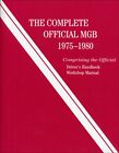 1975-1980 The Complete MGB Manual Driver's Repair Service Workshop Manual X112