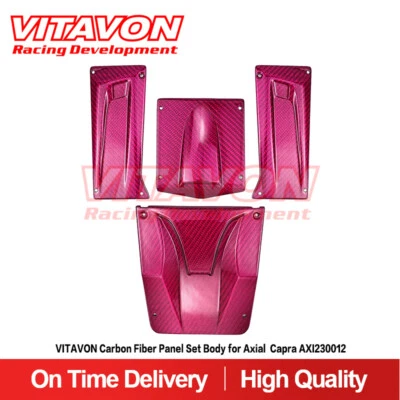 Vitavon Carbon Fiber Panel Set Body for Axial  Capra AXI230012  5color - Image 1 of 4