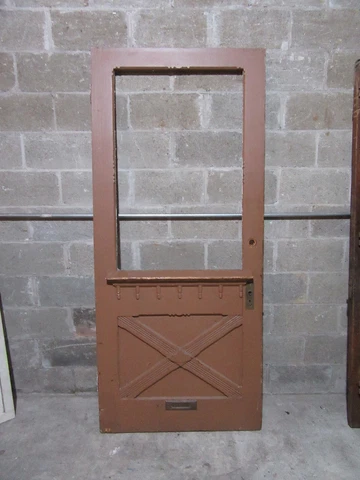~ UNIQUE VICTORIAN DOOR ~ 35.75 X 81.25 ~ ARCHITECTURAL SALVAGE Cover