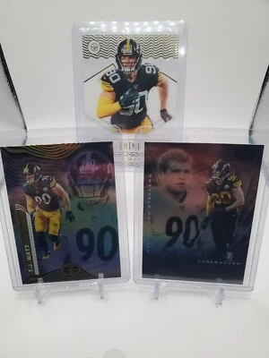2020 Panini Illusions - Shining Stars #SS20 T.J. Watt  STEELERS 85 / 87 - Image 1 of 4