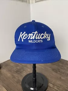 VTG Kentucky Wildcats UK Sports Specialties Double Script Twill Snapback Hat - Picture 1 of 13