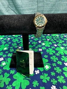 Masters Tournament Limited Edition Stainless Steel Wrist Watch w/ Booklet - Picture 1 of 5