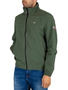Tommy Hilfiger Green Bomber Jackets for 
