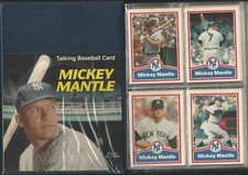 1989 CMC Mickey Mantle Baseball Card Set and Bonus Lot, NM, FANTASTIC ITEM!!