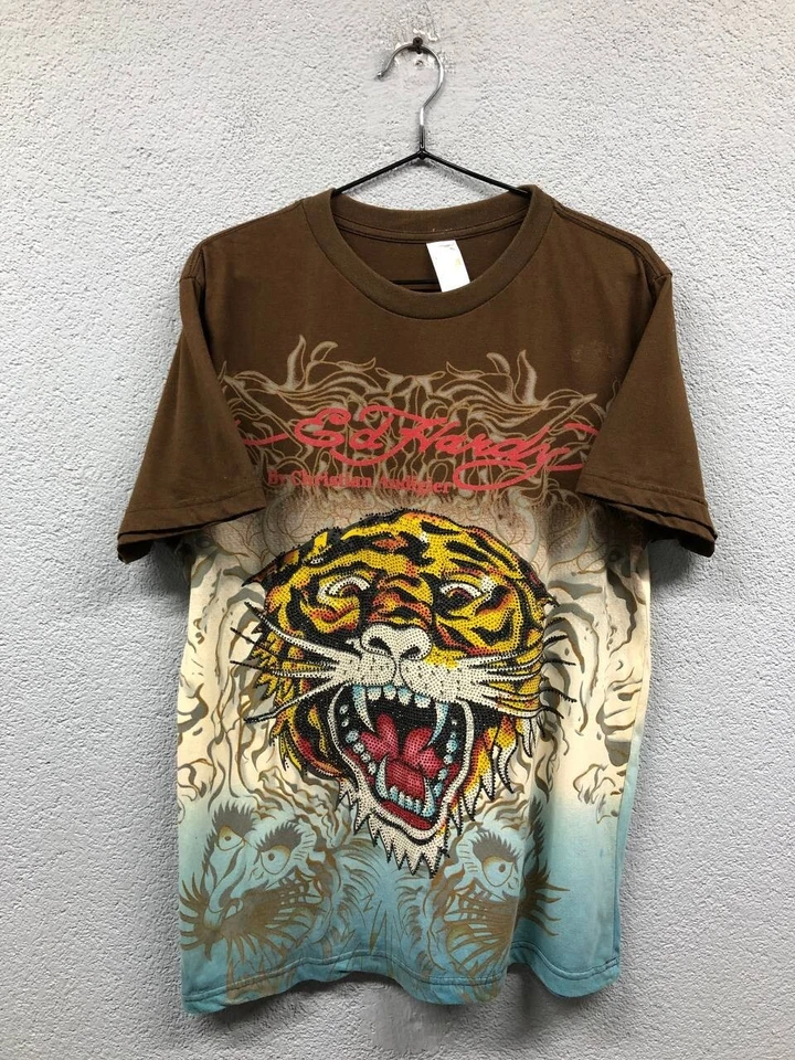 Camiseta para hombre Ed Hardy by Chrisian Audigier M Foto 1 de 4