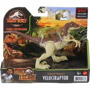 Jurassic World Camp Cretaceous Velociraptor Dino Escape Fierce Force Brand New - Picture 1 of 8