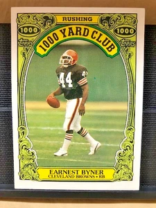 1986 Topps 1000 YARD CLUB Earnest Byner, Card #26 Cleveland Browns, Excellent+ - Picture 1 of 15