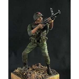 1/16 Resin Model Kit Vietnam War US Army Soldier (no base) Unpainted - Picture 1 of 8