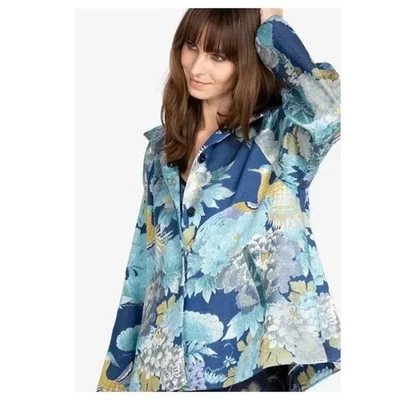 Johnny Was Avril Jacquard Jacket Medium MSRP $390 - Image 1 of 4