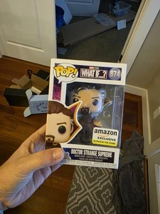 FUNKO POP ! DOCTOR STRANGE SUPREME 874 AMAZON EXCLUSIVE GLOWS IN DARK O01 - Picture 1 of 2