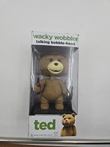 Funko Wacky Wobbler - Ted Movie - TALKING TED New In Box!! - Picture 1 of 7