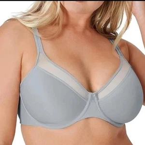 NEU Bali ultraleichter glättender wandelbarer T-Shirt-BH mit Bügel, 3439 grau 40B - Bild 1 von 9