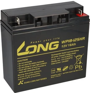 12V 18Ah 17Ah LONG WP18-12 SHR VdS Akku AGM GEL Blei Batterie Rasen Aufsitzmäher - Bild 1 von 8