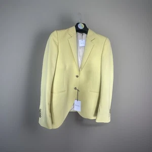 Giacca di lana donna giallo verde Paul Smith designer Soho Fit nuova con etichetta - Foto 1 di 6