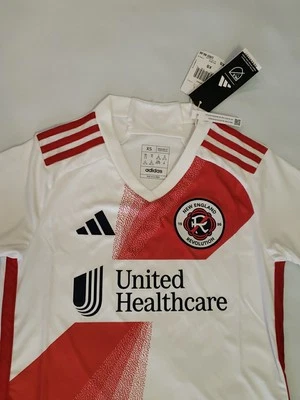 NWT Adidas Women's New England Revolution Authentic Soccer Jersey Size XS - Image 1 of 4