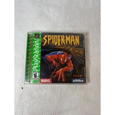 Spider-Man PS1 Game Playstation 1999 Action Adventure Marvel Activision - Image 1 of 3