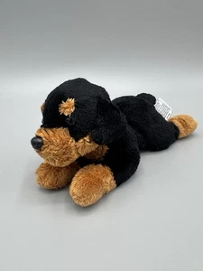 Wildlife Adventures Rottweiler Plush Puppy Dog Small 8” Stuffed Animal - Picture 1 of 11