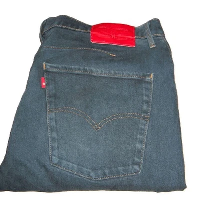 LEVI'S Jeans Premium Engineered Tapered Twisted Denim W36 L32 Blue LEJ 502 Mens - Image 1 of 4