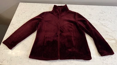 Abrigo chaqueta 32 Degrees Heat felpa suave imitación piel polar cremallera completa para mujer XL  Foto 1 de 4