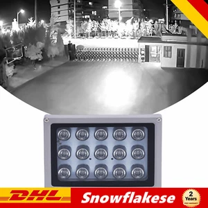 15-LED Nachtsicht IR-Illuminator CCTV Infrarot Strahler Licht DC 12 V - Bild 1 von 12