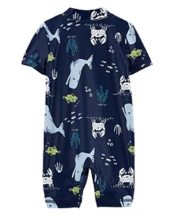 Baby Boy Carter's Sea Creature Rashguard. 9 Months - Picture 1 of 3