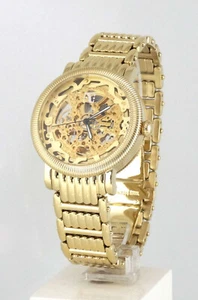 New Auguste Galan Mod-AG 843332000849 Collectible Skeletal Automatic Watch  5ATM - Picture 1 of 8