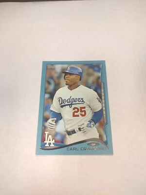 2014 Topps Wal-Mart Blue Carl Crawford #566 (PWE) - Image 1 of 2
