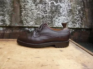 SCARPE JOSEPH CHEANEY DERBY VELDTSCHOEN PELLE MARRONE UK7 UOMO BRECON R OTTIME CONDIZIONI - Foto 1 di 10