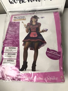 Mädchen Along Came A Spider Kostüm Tween Größe Large 10-12 - Bild 1 von 7