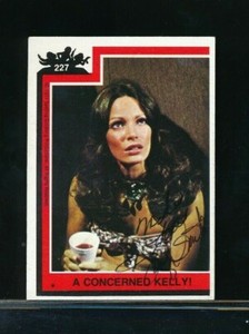  1977 Topps Charlies Angels #227 Kelly Jaclyn Smith signed auto autograph swsw6