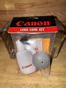 Canon Lens Cleaning Kit Camera Kit Cleaning Fluid Blower Brush Dust Cloth Tissue