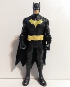 DC Batman Black & Yellow outfit 6" inch action figure Mattel 2015 3POA - Picture 1 of 7