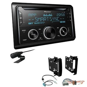 Pioneer Autoradio CD Bluetooth USB Einbauset für Chrysler 300C 2008-2010 schwarz - Bild 1 von 4