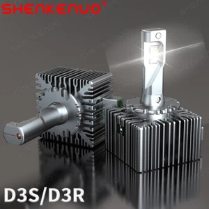New For 2014-2018 Maserati Ghibli - D3S 6000K LED Headlight Bulbs High/Low Beam - Picture 1 of 14