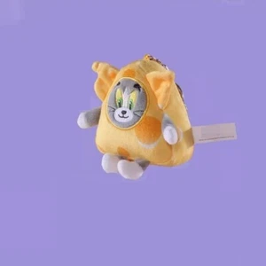 Colgantes llavero gato 4 pulgadas animales de peluche juguetes mullidos muñecas niños regalos - Imagen 1 de 2