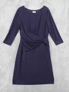 Suzi Chin for Maggy Boutique Dress 12 Stretch Knit Wedding Career Evening Event - Picture 1 of 11