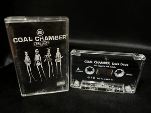 Coal Chamber Dark Days Cassette Tape Nu Metal (Roadrunner 2002) Made in Thailand - Picture 1 of 3