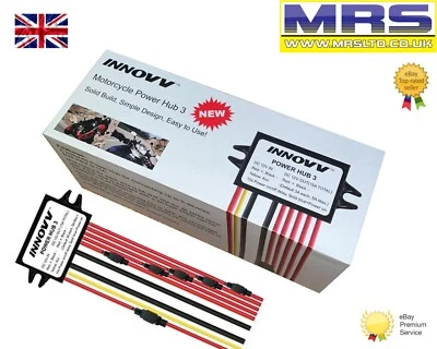 Innovv Power Hub 3 - Motorcycle Auxiliary Power Hub upto 5 devices - IN/HUB3