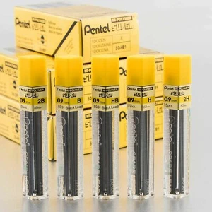 Pentel 50-2B9 Super Hi-Polymer Lead Refill, 0.9mm, 2B, 144 lead - Picture 1 of 2