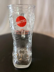 Vintage Anchor Hocking Clear Glass "MATTEL TOYS BRANDED" COWBOY BOOT Mug RARE - Picture 1 of 5