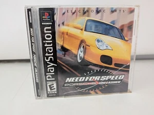 Need For Speed Porsche Unleashed (Sony Playstation 1 2000) PS1 CIB & TESTED - Picture 1 of 4