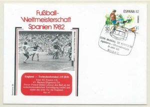 Cubierta del Campeonato Mundial de Fútbol de España 1982 y cancelar partido Inglaterra-Tsjechoslov - Imagen 1 de 1